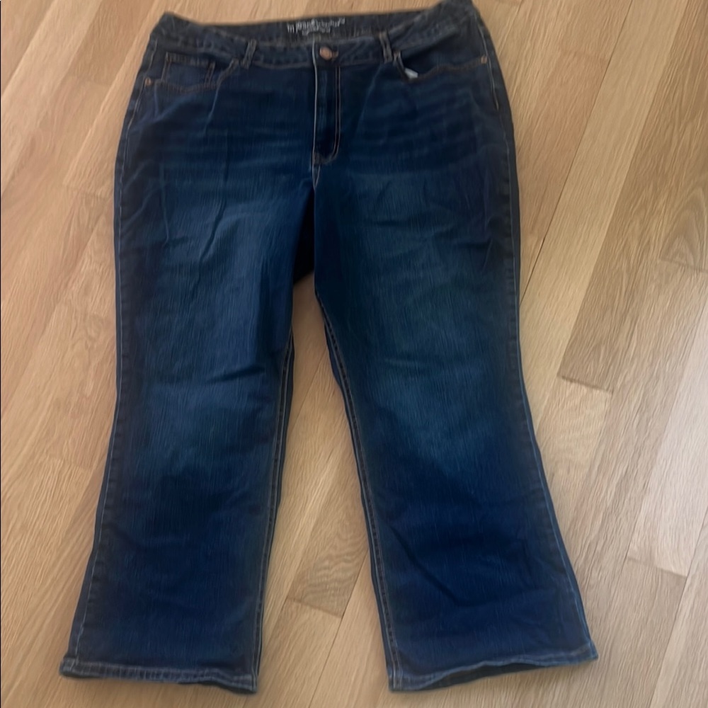 Maurice’s High Rise Curvy Women's Blue Jeans 24 Short